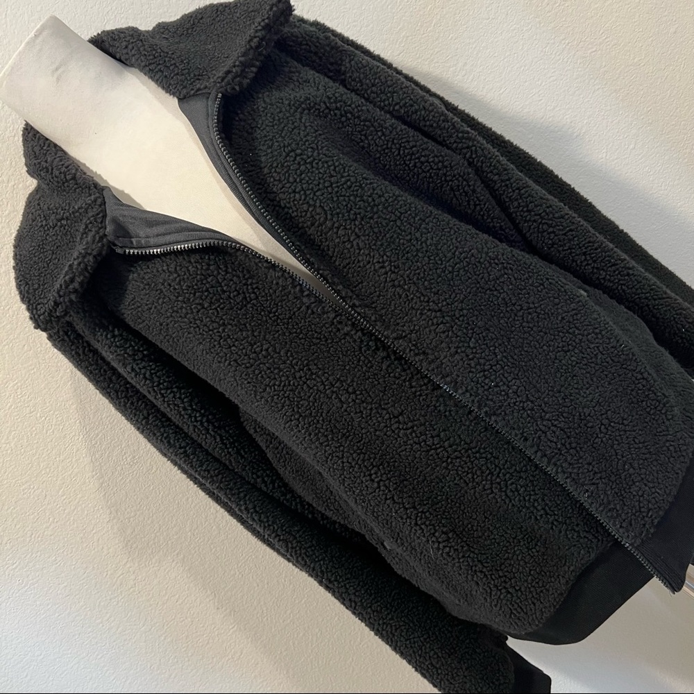 Calvin Klein Black Sherpa Jacket 🖤